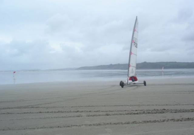 Faire de la competition de char a voile